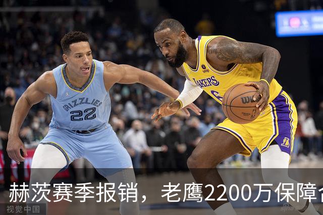 赫茨赛季报销,老鹰2200万保障合同悬念升级